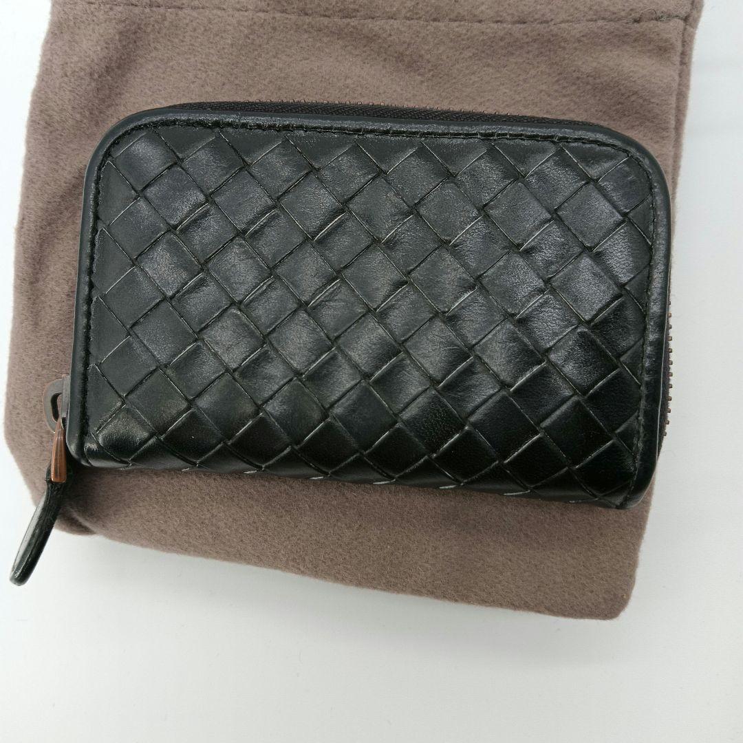 美品　BOTTEGA VENETA ケース　イントレチャート　ブラック