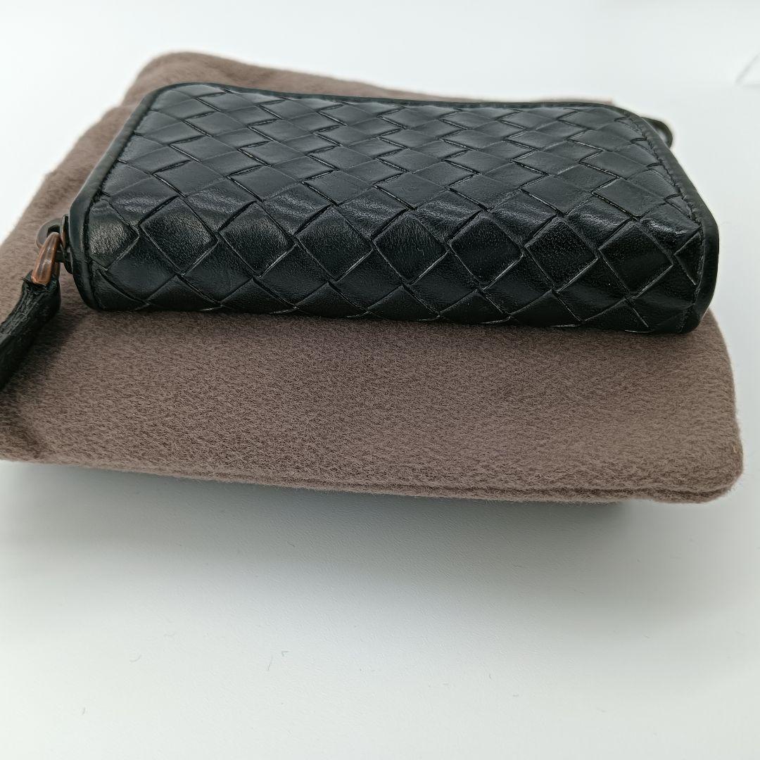 美品　BOTTEGA VENETA ケース　イントレチャート　ブラック