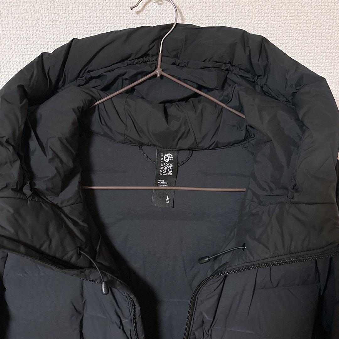 MOUNTAIN HARD WEAR ブラックダウンジャケット　Ｌ