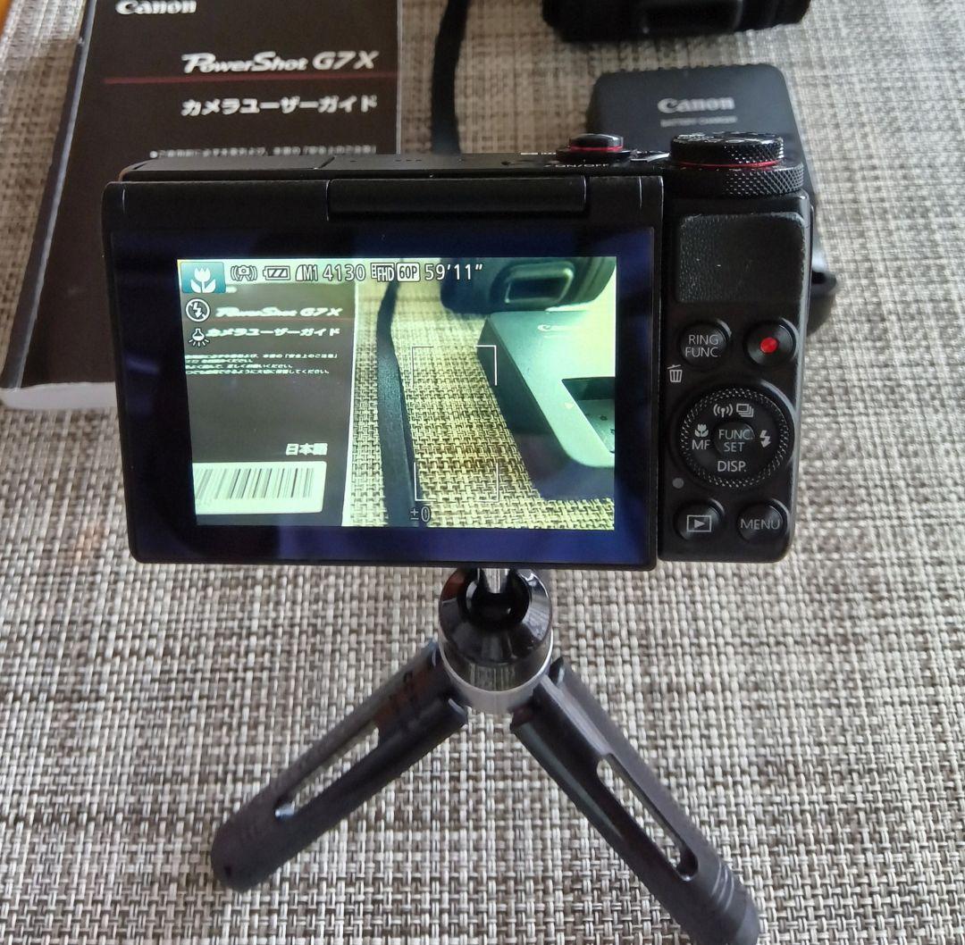 【限定値下げ】美品☆Canon PowerShot G7 X 本体/付属品あり