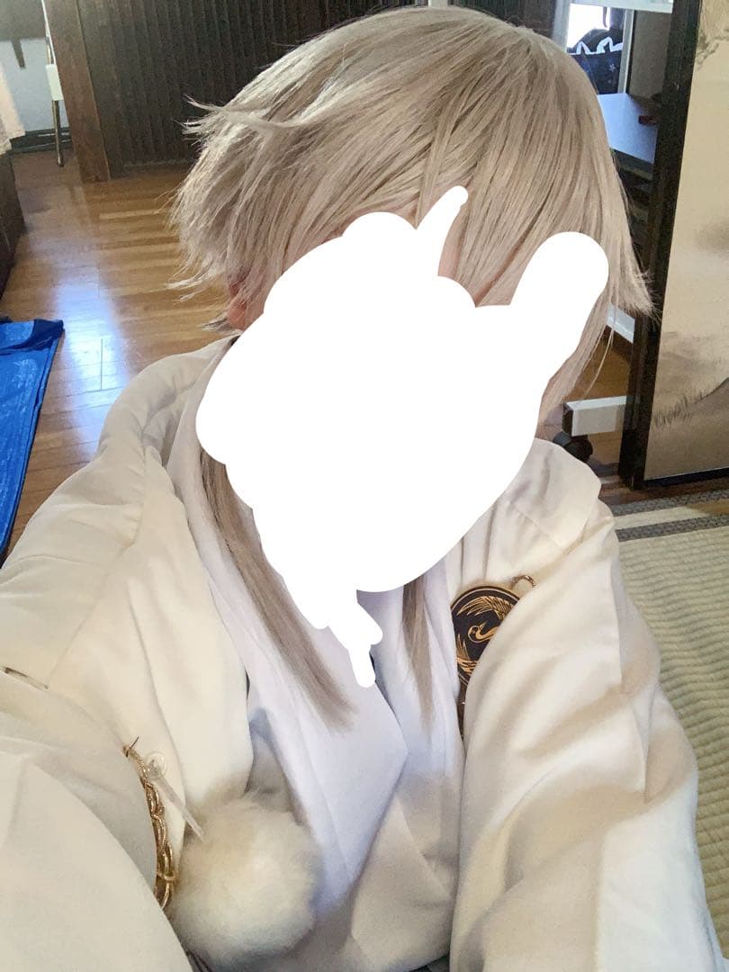 鶴丸国永　コスプレ　衣装　ウィッグ