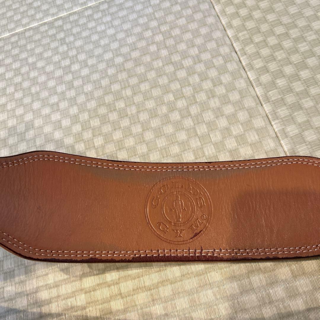 ゴールドジム パワーベルト　レザー