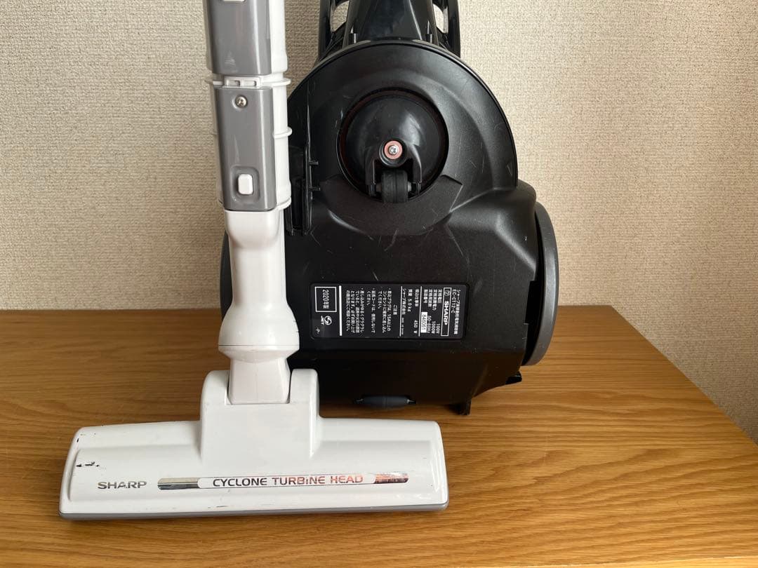 SHARP 電気掃除機 EC-CT12-C【消毒/清掃/動作確認済】