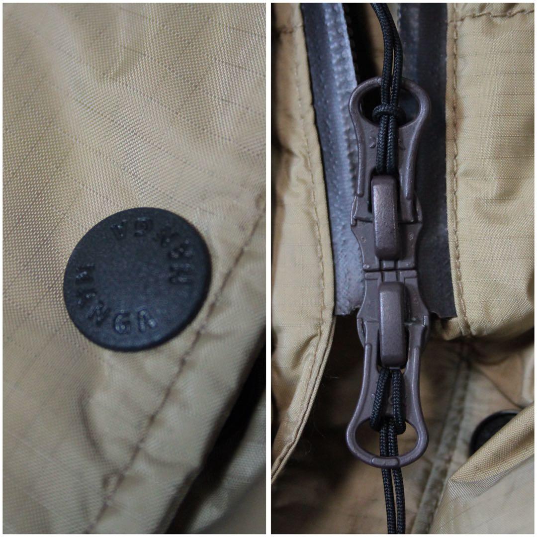 極美品 NANGA ナンガ オーロラテックス ダウンハーフコート ベージュ S