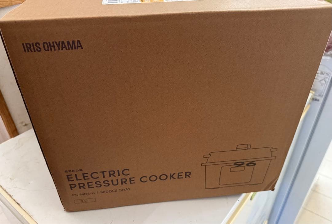 IRIS OHYAMA 電気圧力鍋 3L