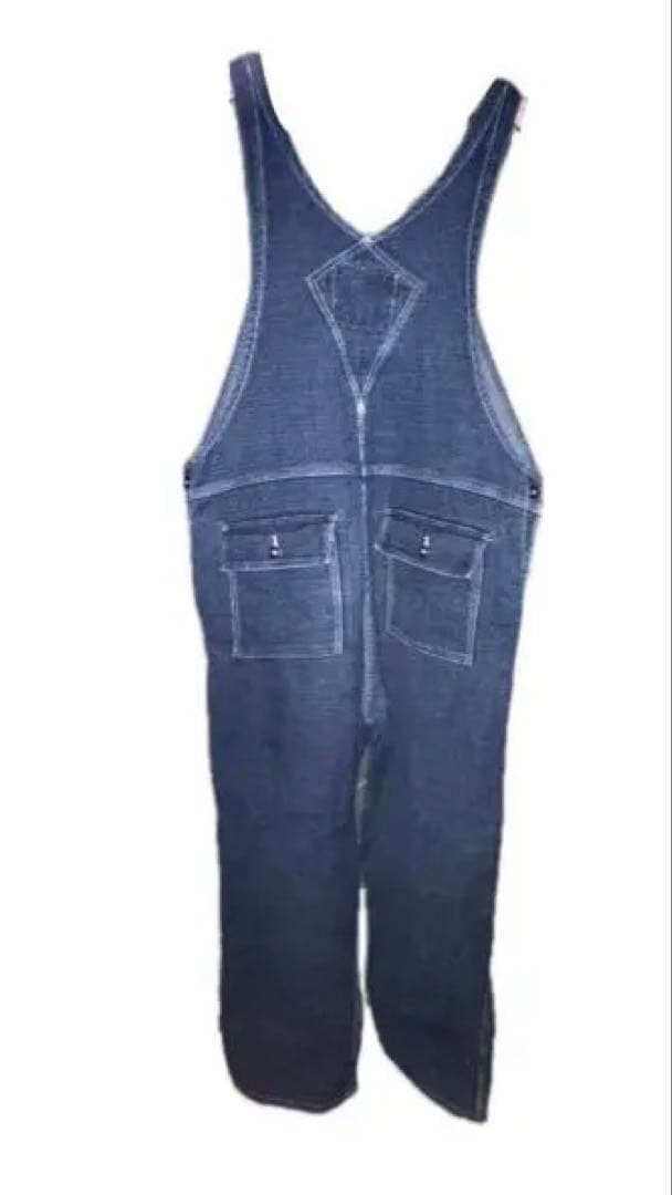 AOZORA　刺し子オーバーオール