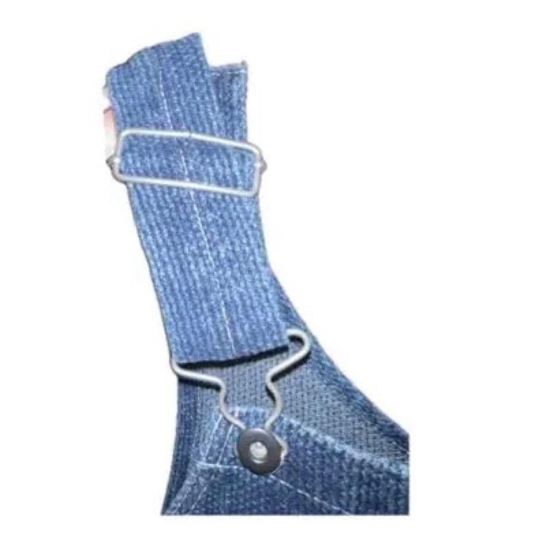 AOZORA　刺し子オーバーオール