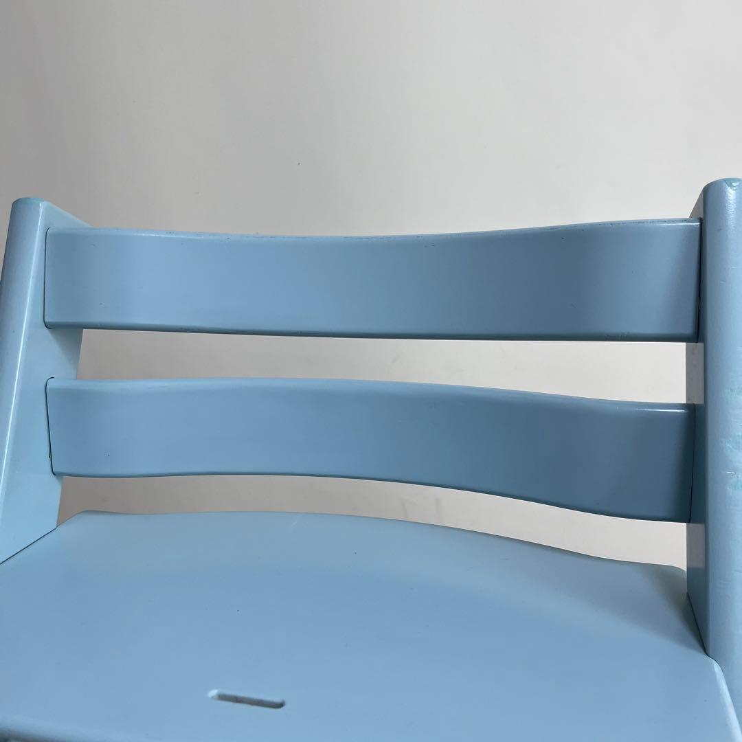 シリアルNo6　ストッケ トリップトラップ ハイチェア アクアブルー