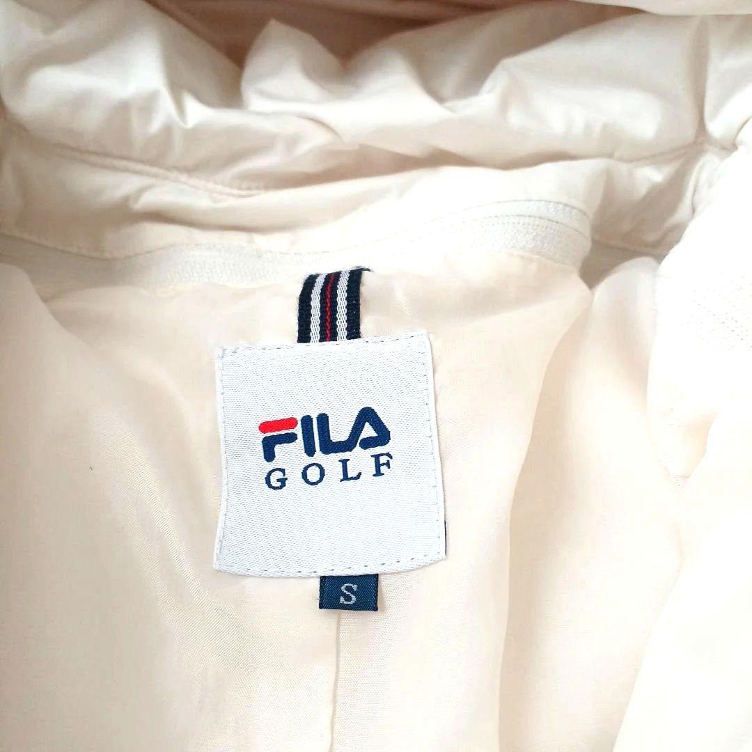 FILA ゴルフ ■プレミアムダウンコート■ Sサイズ ■ホワイト