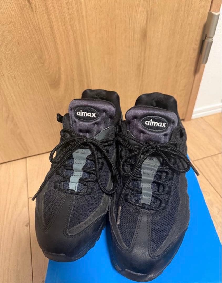 靴 NIKE airmax 95 triple black 28