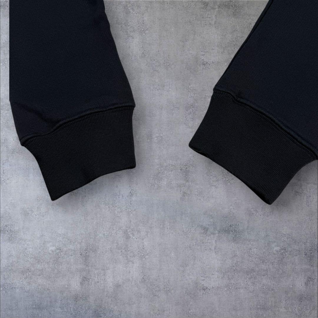 美品 Maison Margiela エルボーパッチスウェット 黒 マルジェラ
