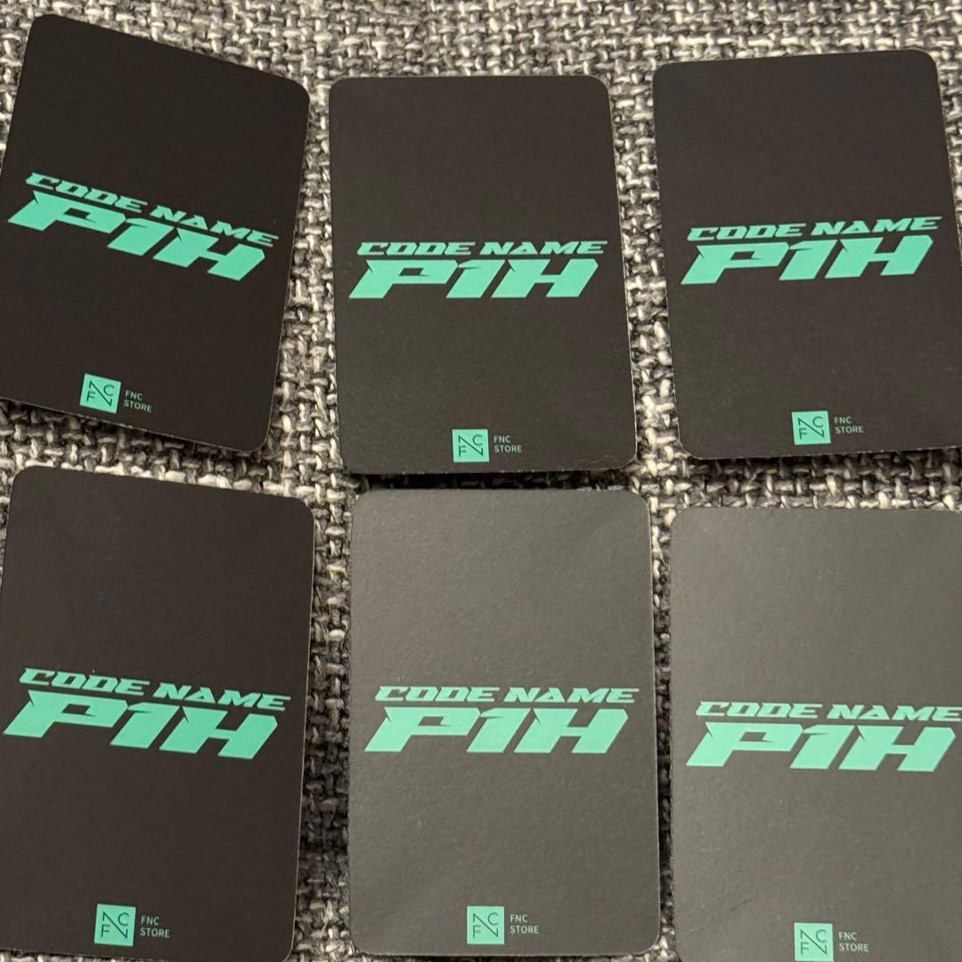 P1Harmony FNCストア 特典トレカ シーグリ 2024 OT6 韓国