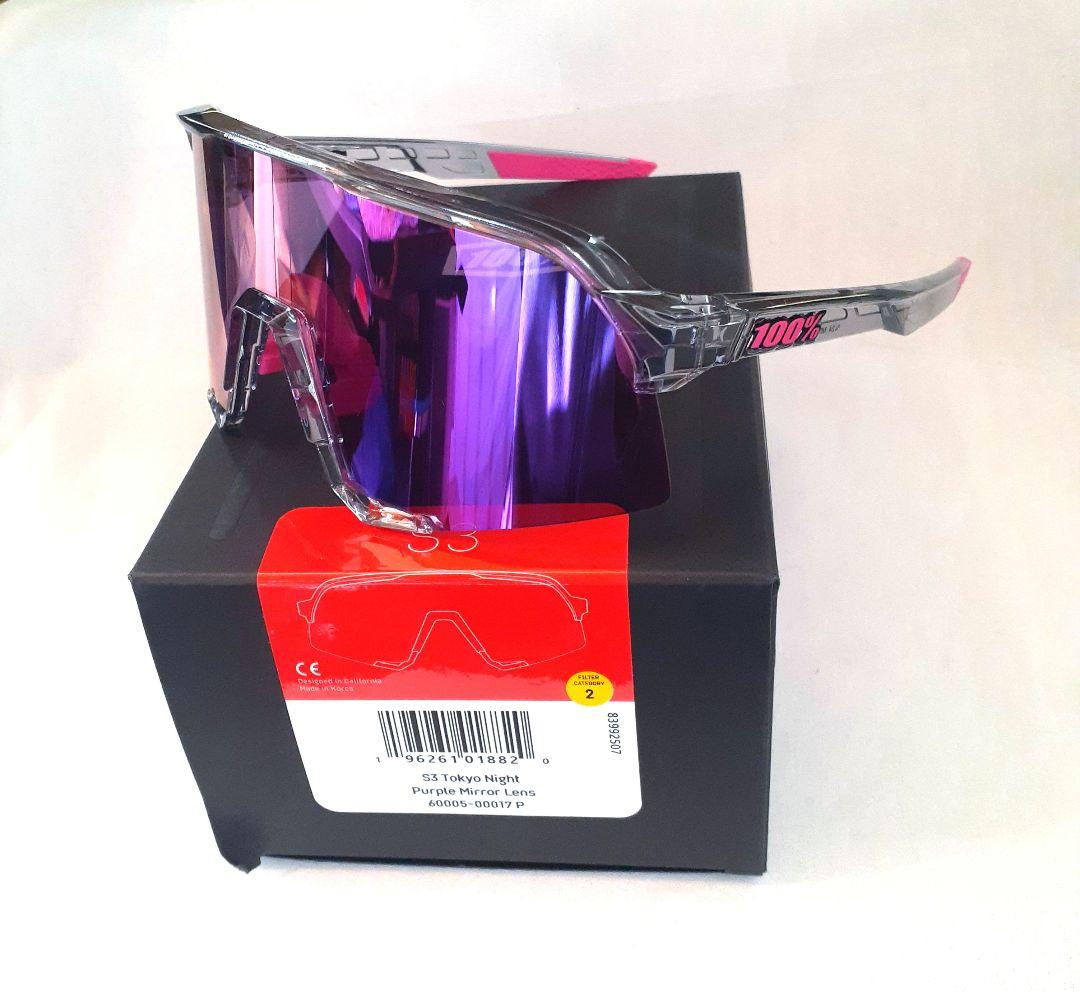 最新版 100% S3 Tokyo Night ワンハンドレッド サングラス