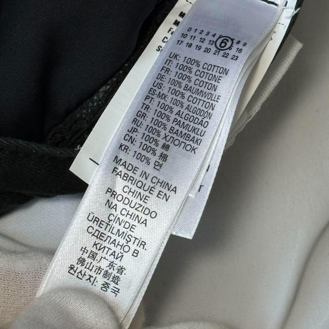 MM6 Maison Margiela キャップ ブラック