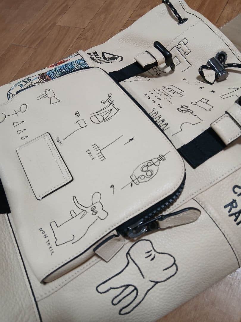 【ねこみんさん御購入】COACH　アートデザインリュック