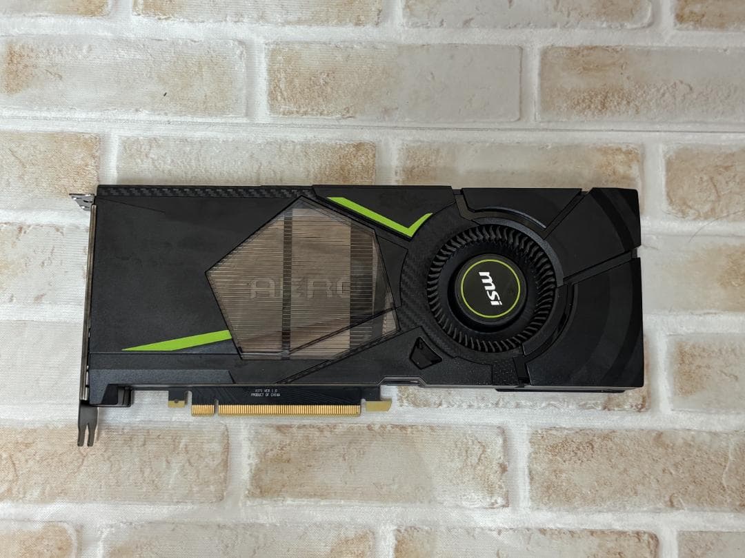 【ジャンク】MSI GeForce RTX 2080 Ti