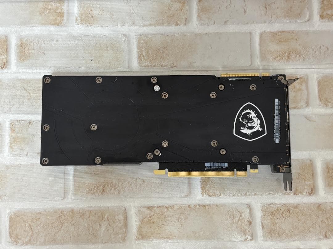 【ジャンク】MSI GeForce RTX 2080 Ti