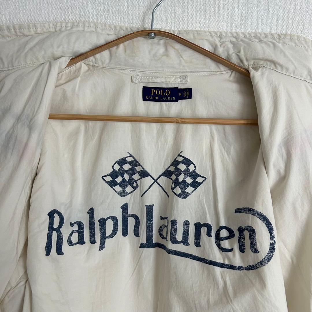 POLO RALPH LAUREN レーシングジャケット ワッペン 短丈 M