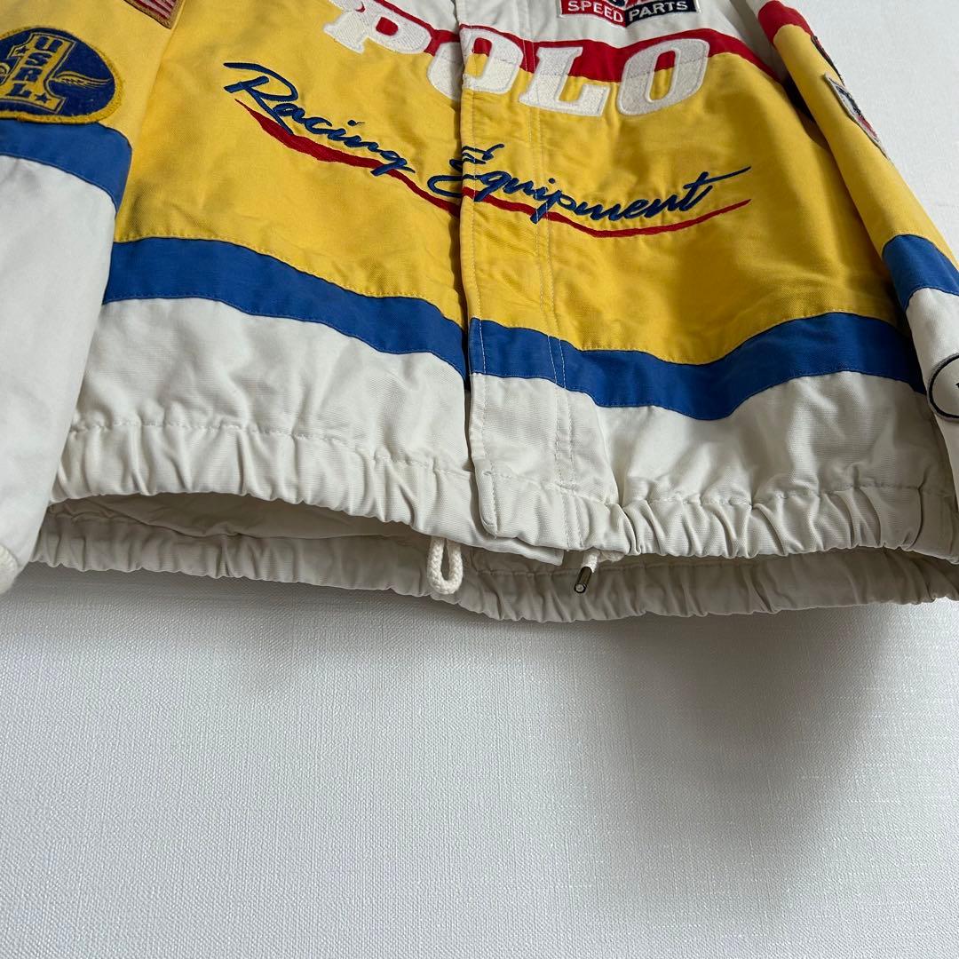 POLO RALPH LAUREN レーシングジャケット ワッペン 短丈 M