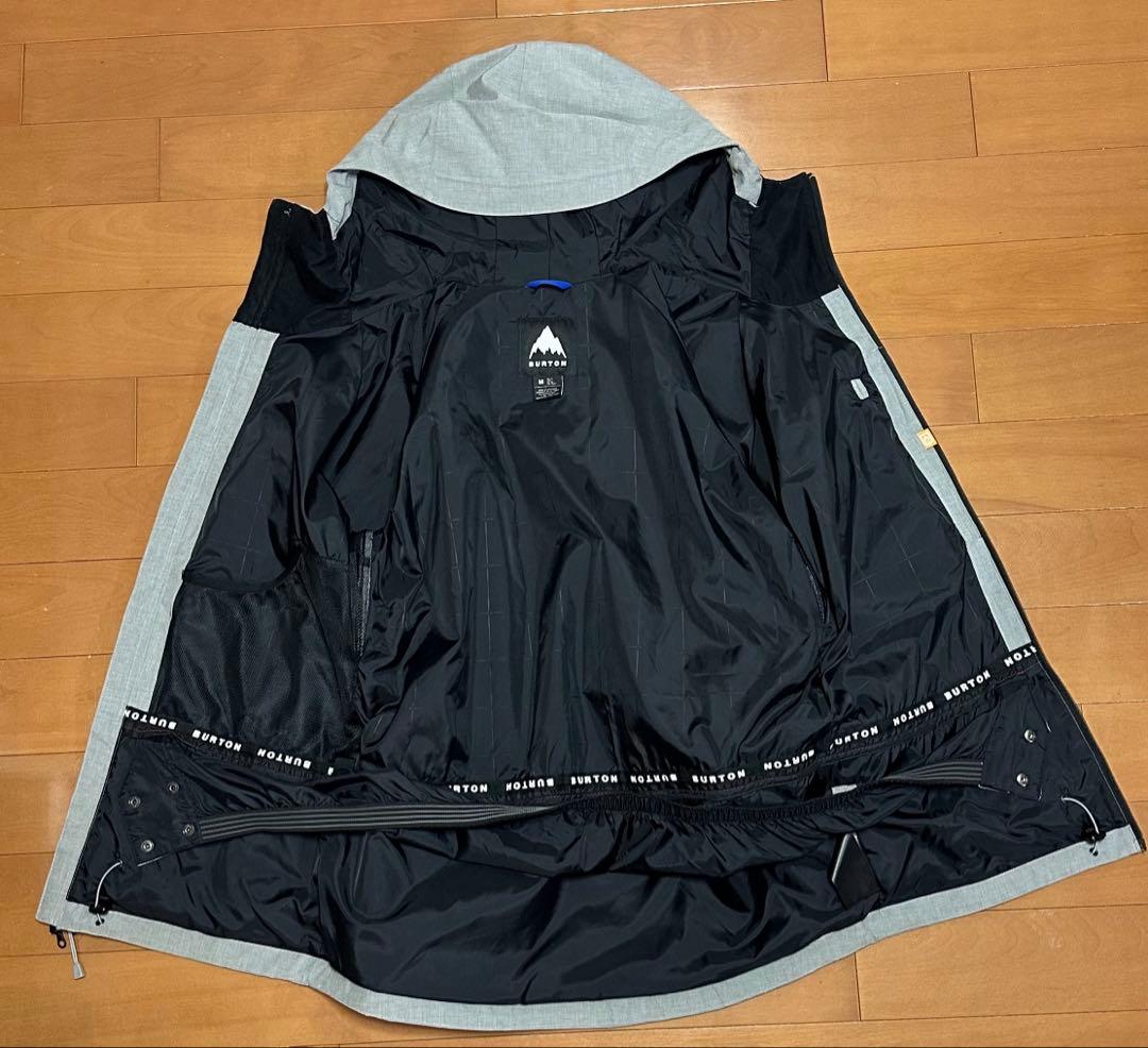 美品 BURTON Lodgepole ジャケット グレー バートン Mサイズ