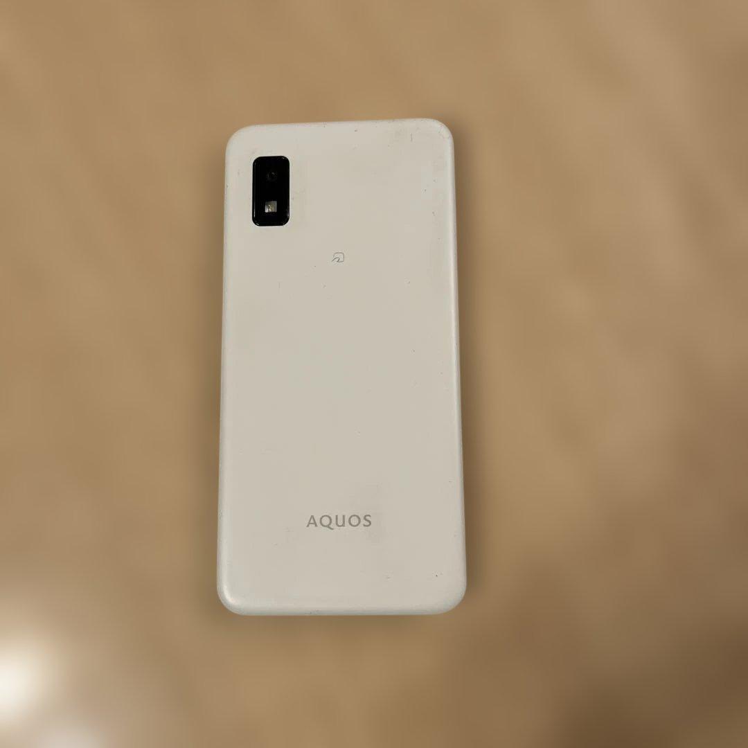 SHARP AQUOS wish3 SH-M25 ホワイト 本体 +充電器