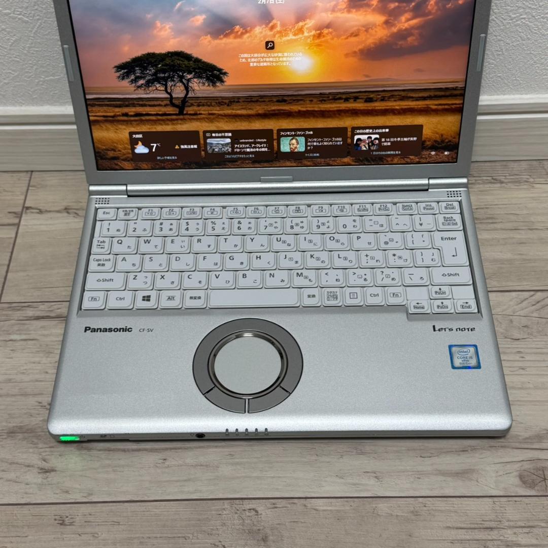 手頃価格❗バッテリー良好❗ 国産レッツノート Core i5 8GB 256GB