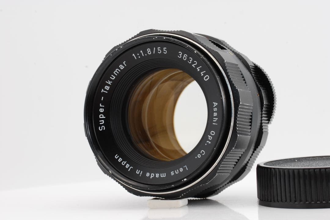 【整備済/黄変除去】Super-Takumar 55mm f1.8 後期型M42