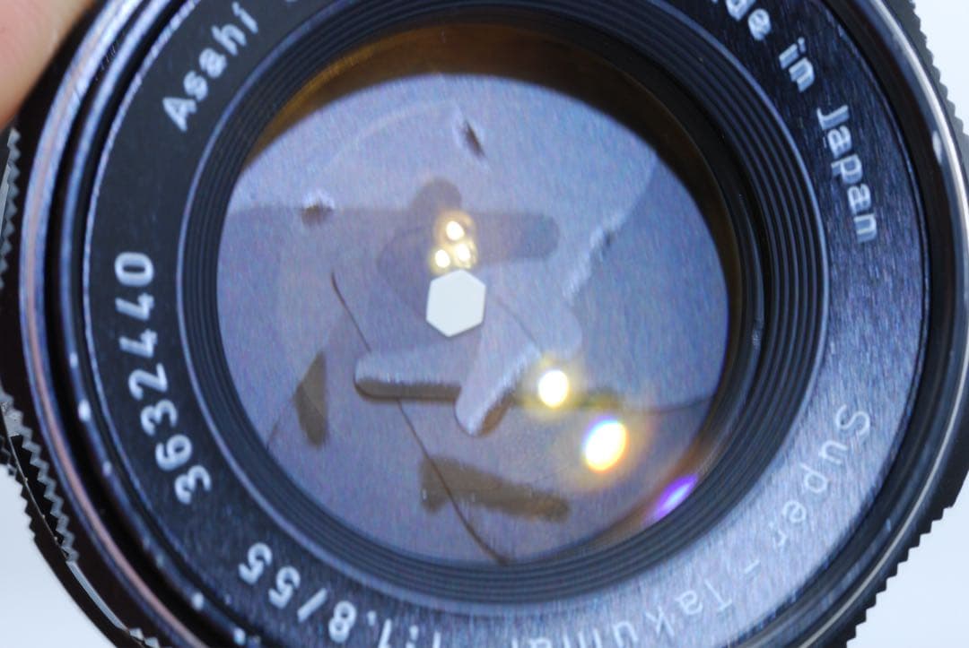 【整備済/黄変除去】Super-Takumar 55mm f1.8 後期型M42