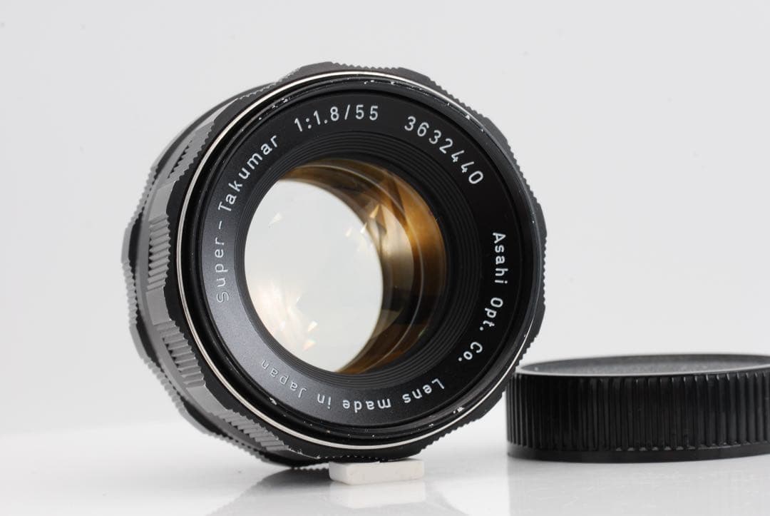 【整備済/黄変除去】Super-Takumar 55mm f1.8 後期型M42