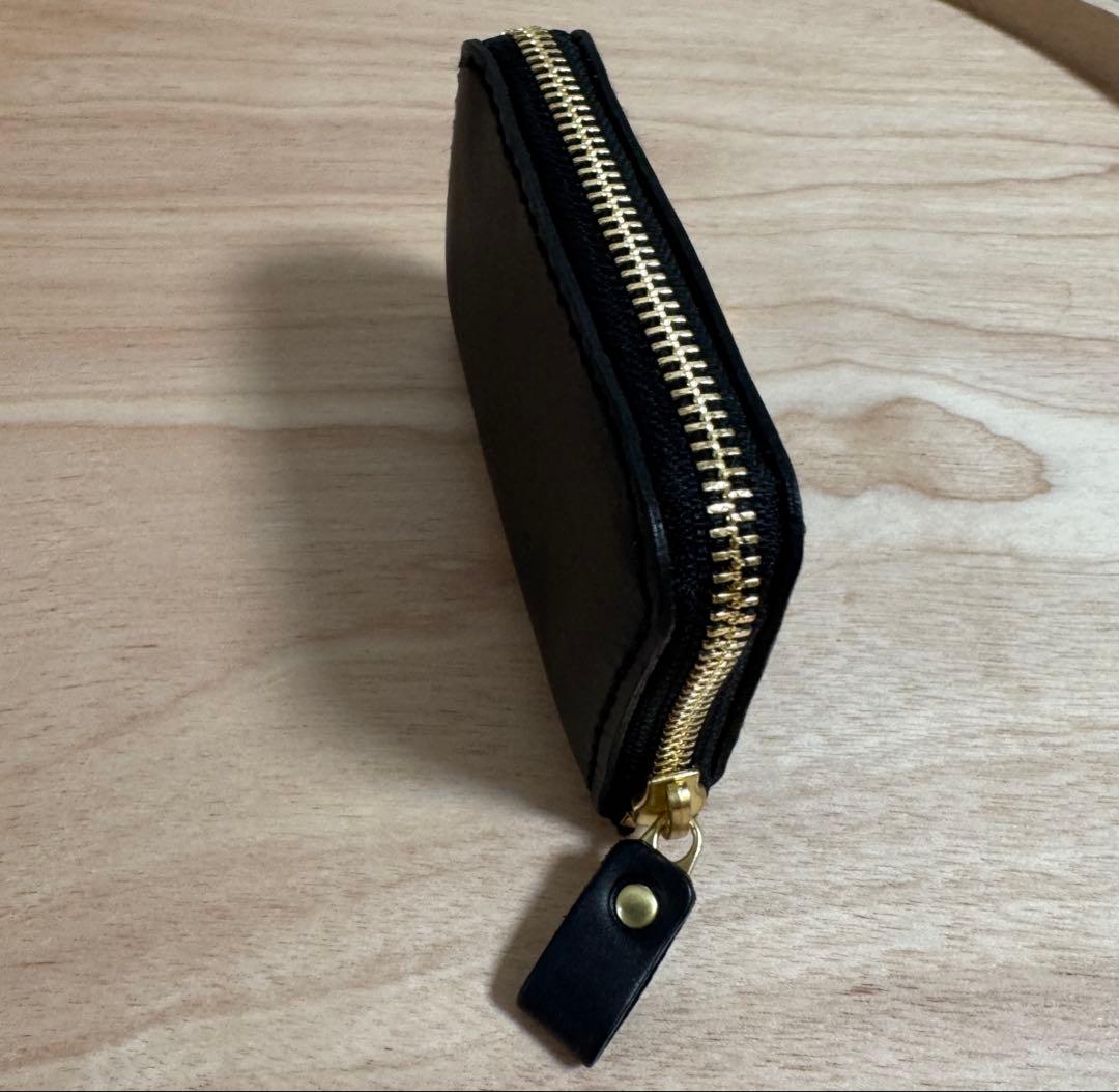 HERZ コンパクト財布(KK-59) ブラック