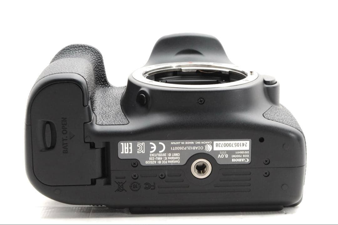 Canon EOS 70D✨一眼レフカメラ　スマホ転送　予備バッテリー