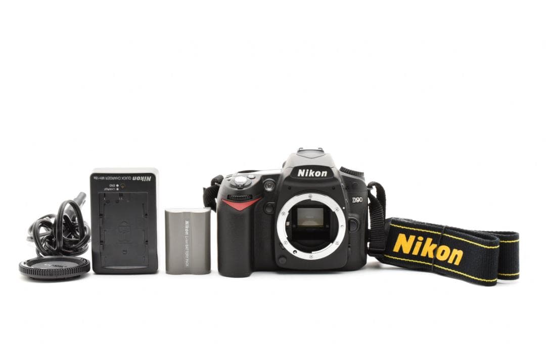 新品級 NIKON D90 デジタル ボディ ショット枚数　7539枚　M489