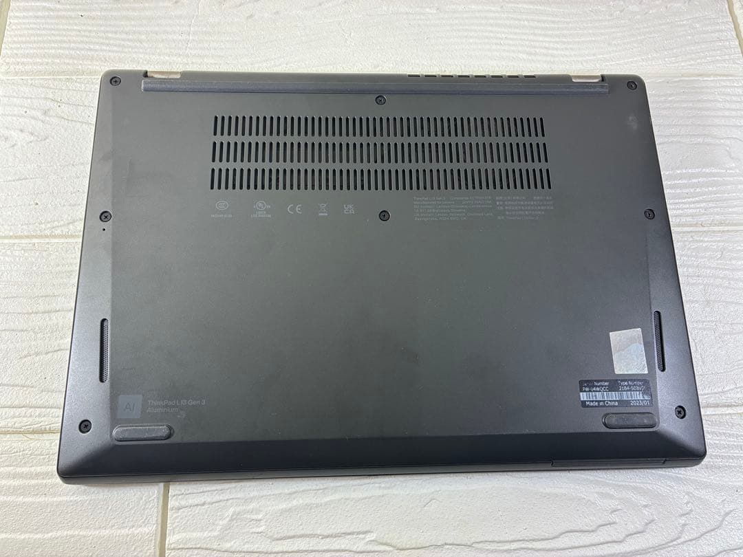 ThinkpadL13Gen3 i5 1235Uメモリ16GB SSD256GB