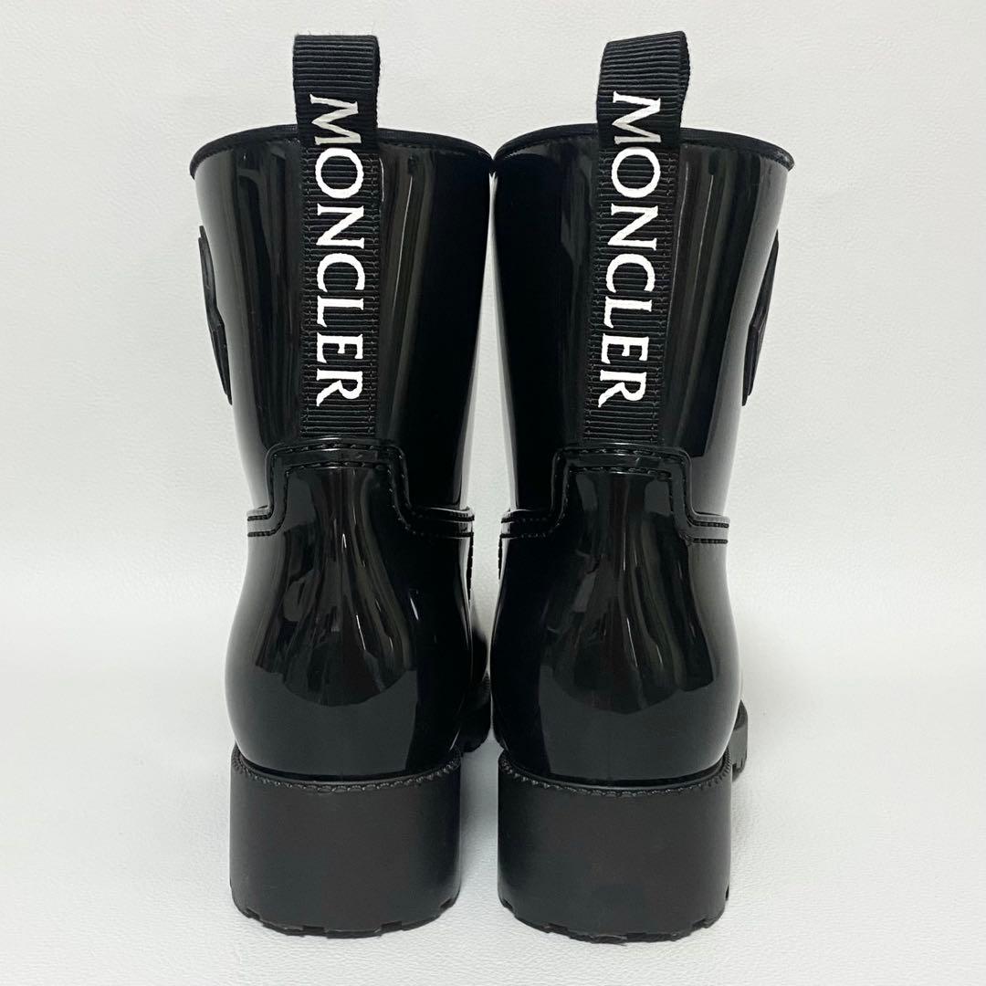 MONCLER / GINETTE レインブーツ ブラック 38