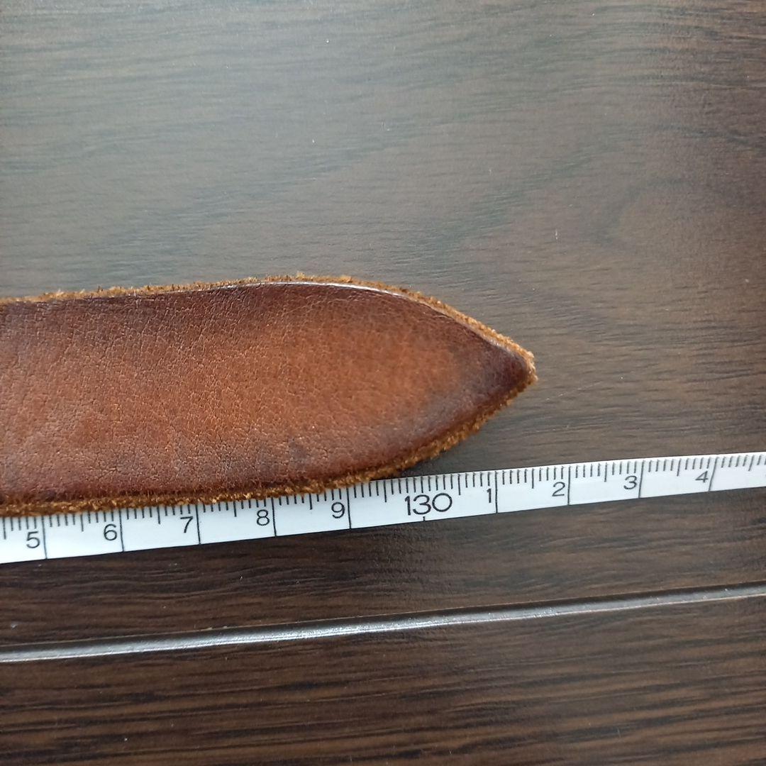 現地購入品❗GUCCI ダブルGバックル ブラウンレザーベルト