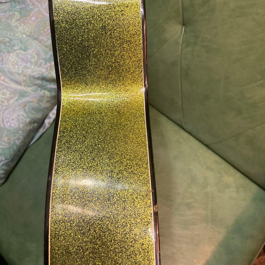 堀田楽器製作所 アコースティックギター グリーン　稀少