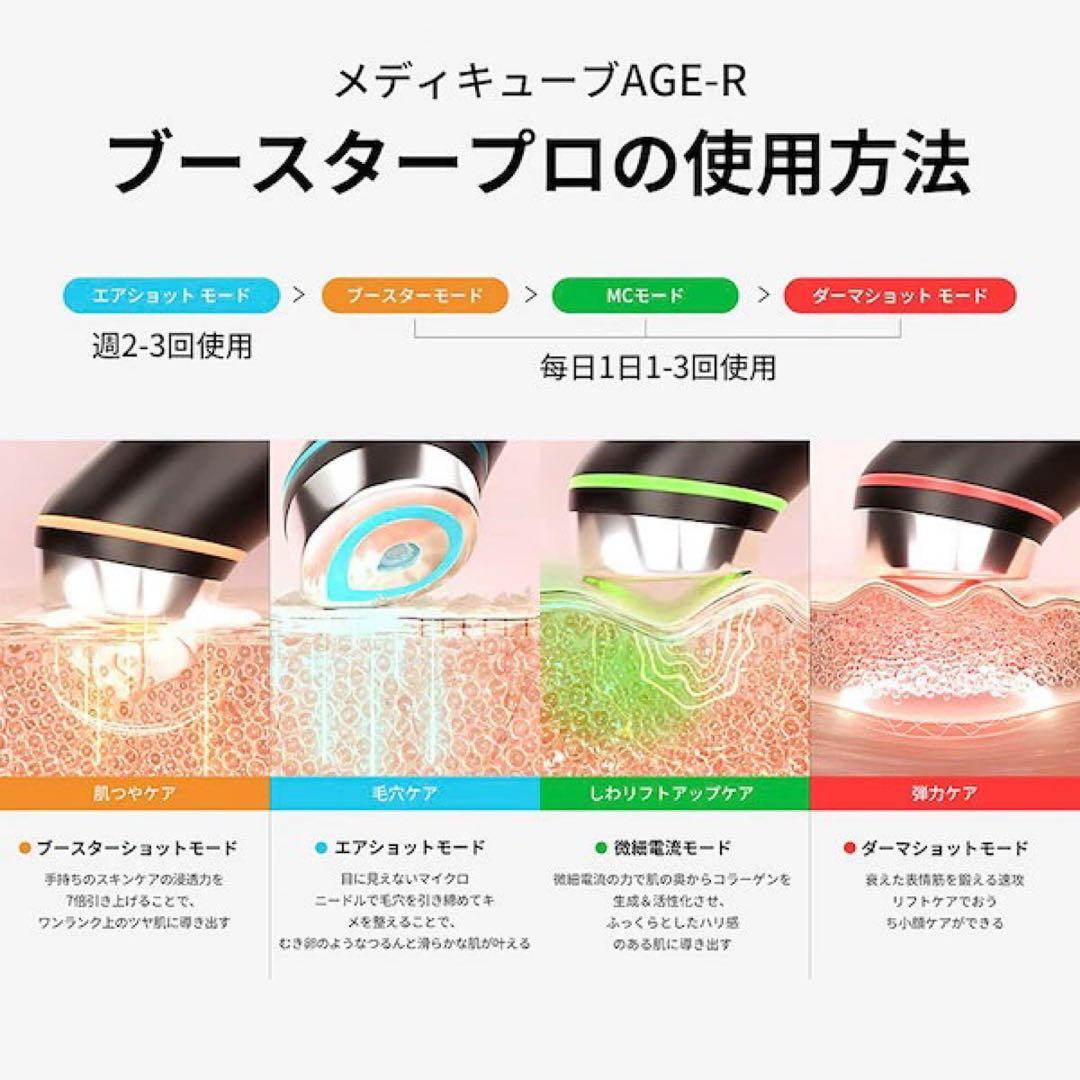 メディキューブAGE-Rブースタープロ　1日5分韓国美容体験