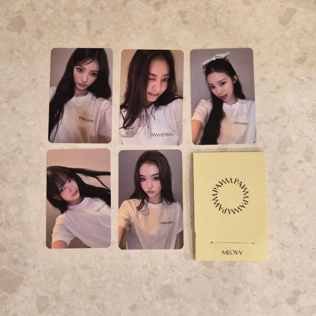 MEOVV ファンクラブ 会員限定特典 トレカ ５枚セット