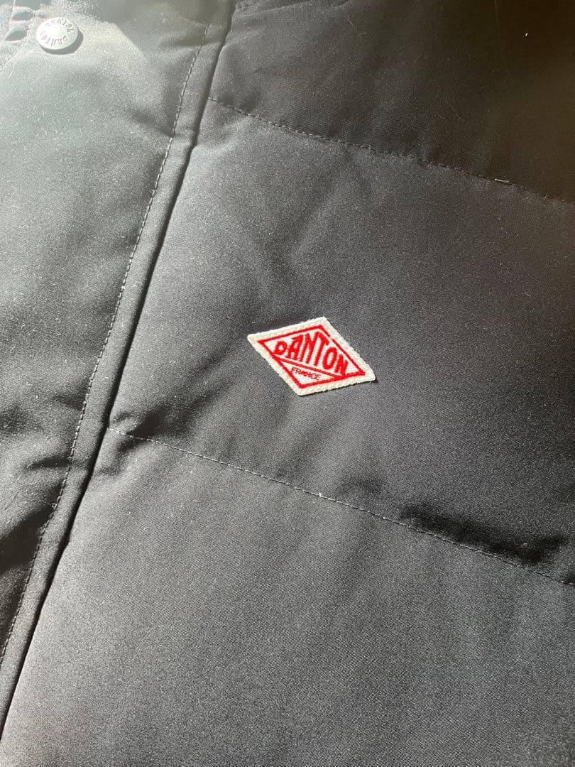 ダントン ダウンジャケット 38 ブラック