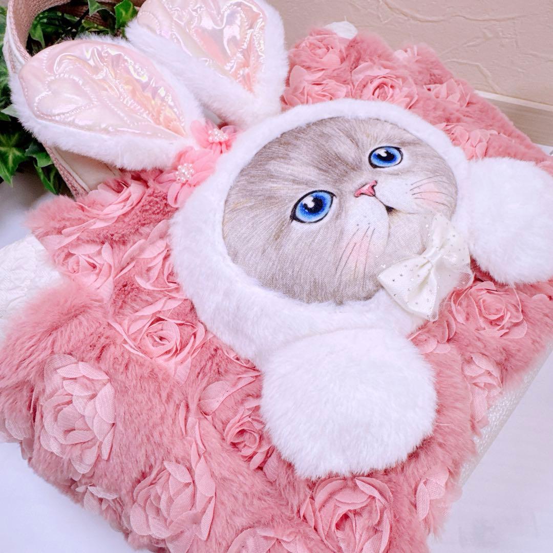 ☆*☆様 コヤンイサムチョン♡新作♡大きめルミちゃんうさフェイスの薔薇ファートー