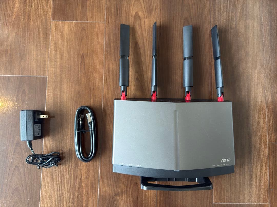 BUFFALO AX12 6000 Wi-Fi6 ルーター 日本仕様 10GbE