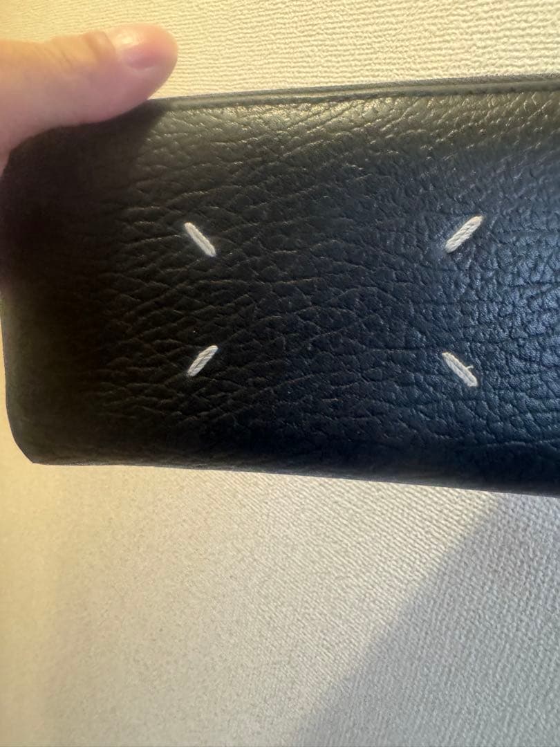Maison Margiela ブラックレザー 長財布