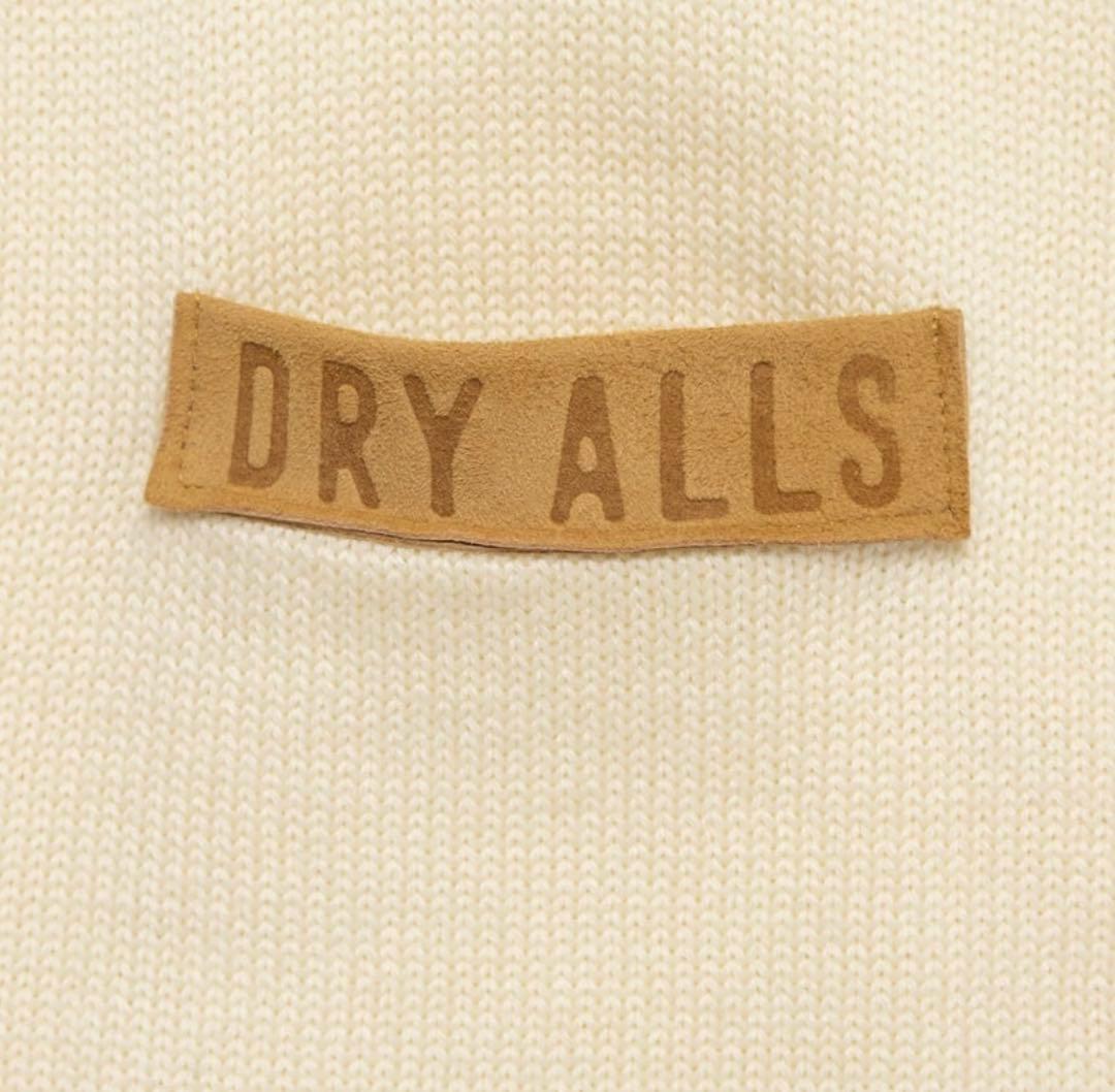 ヒューマンメイド ジップアップ ニット カーディガン \"ホワイト