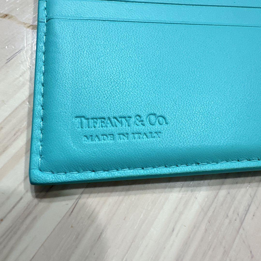 TIFFANY パスポートケース 箱・リボン付き 美品