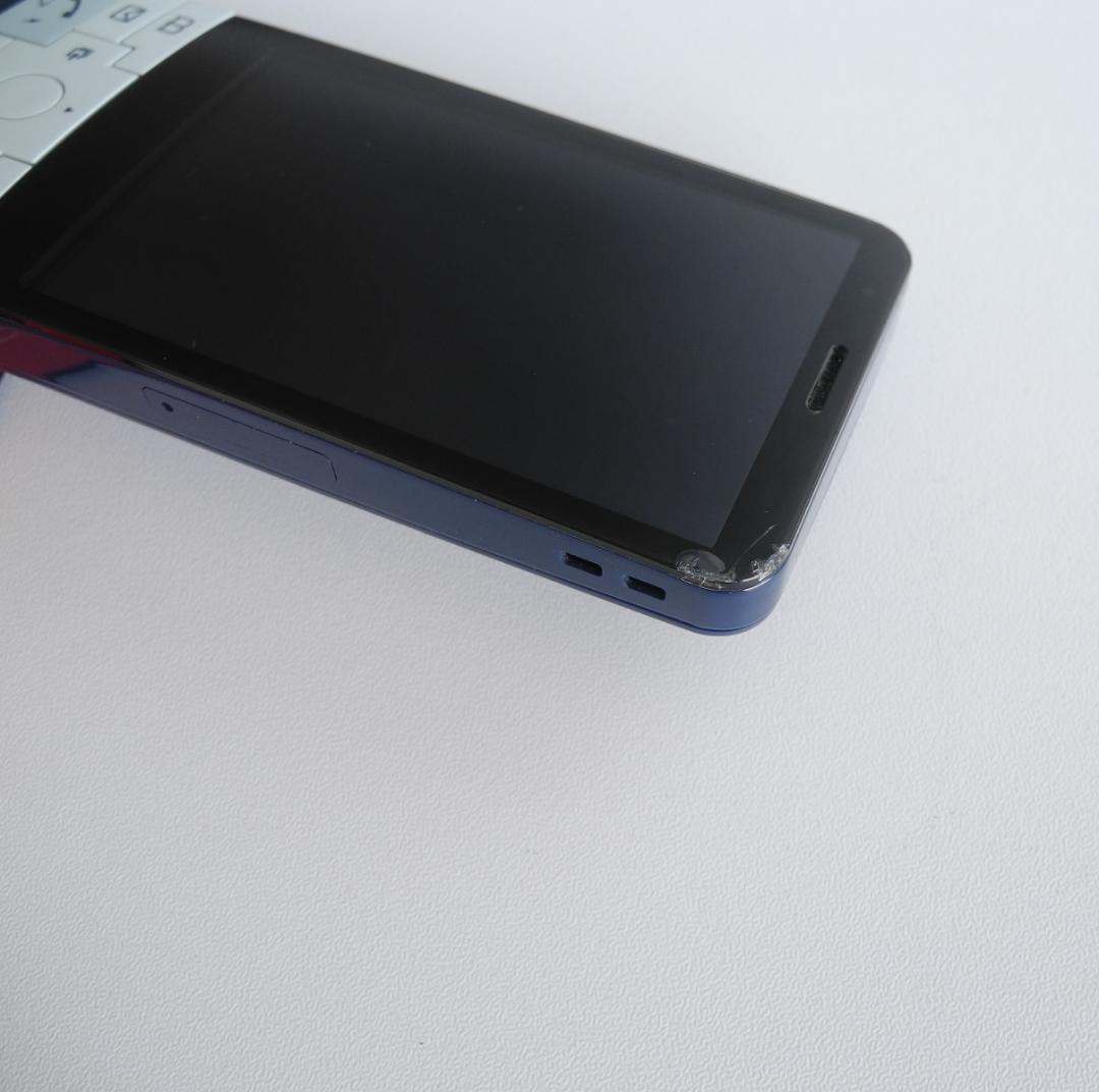 動作品 INFOBAR xv 3色セット スタンド付 SIMフリー