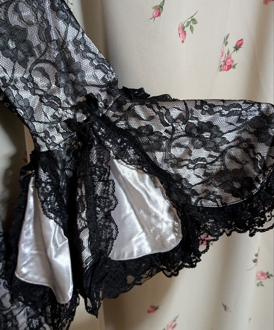 MARBLE ゴシック風 姫袖 ドレス ワンピース 付け襟