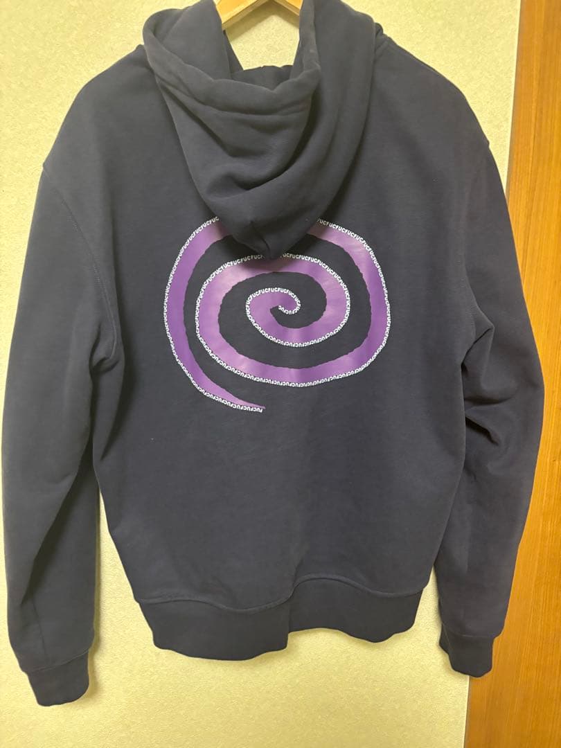 SOL fuc コラボパーカー　ネイビー　Mサイズ