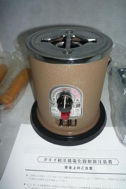 honeghetti　タキイ電化鏝　ランプ付 和裁コテ　和裁こて　鏝２本付