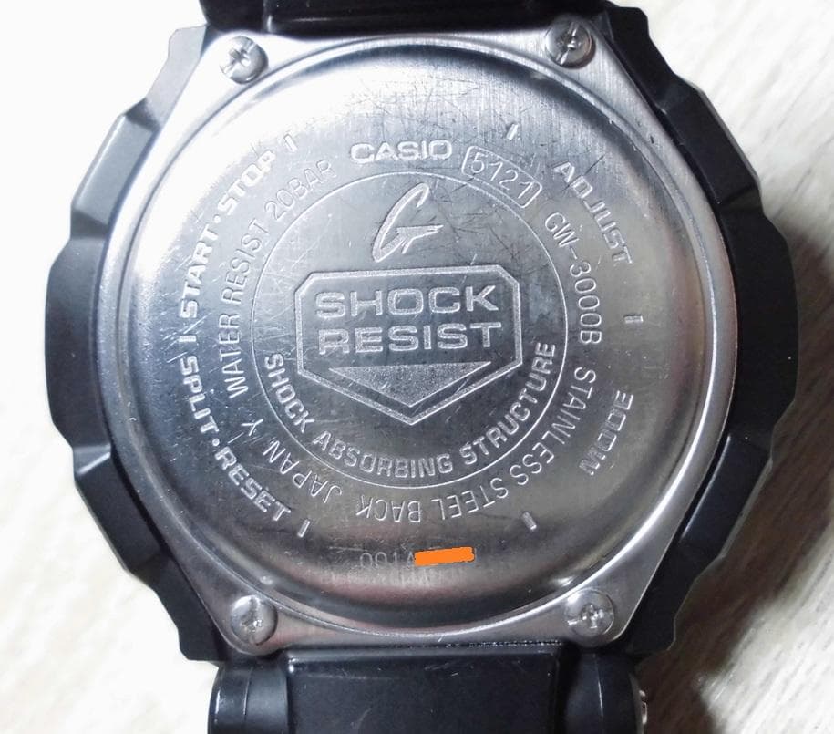 カシオ Gショック GW-3000B 電波ソーラー スカイコックピット