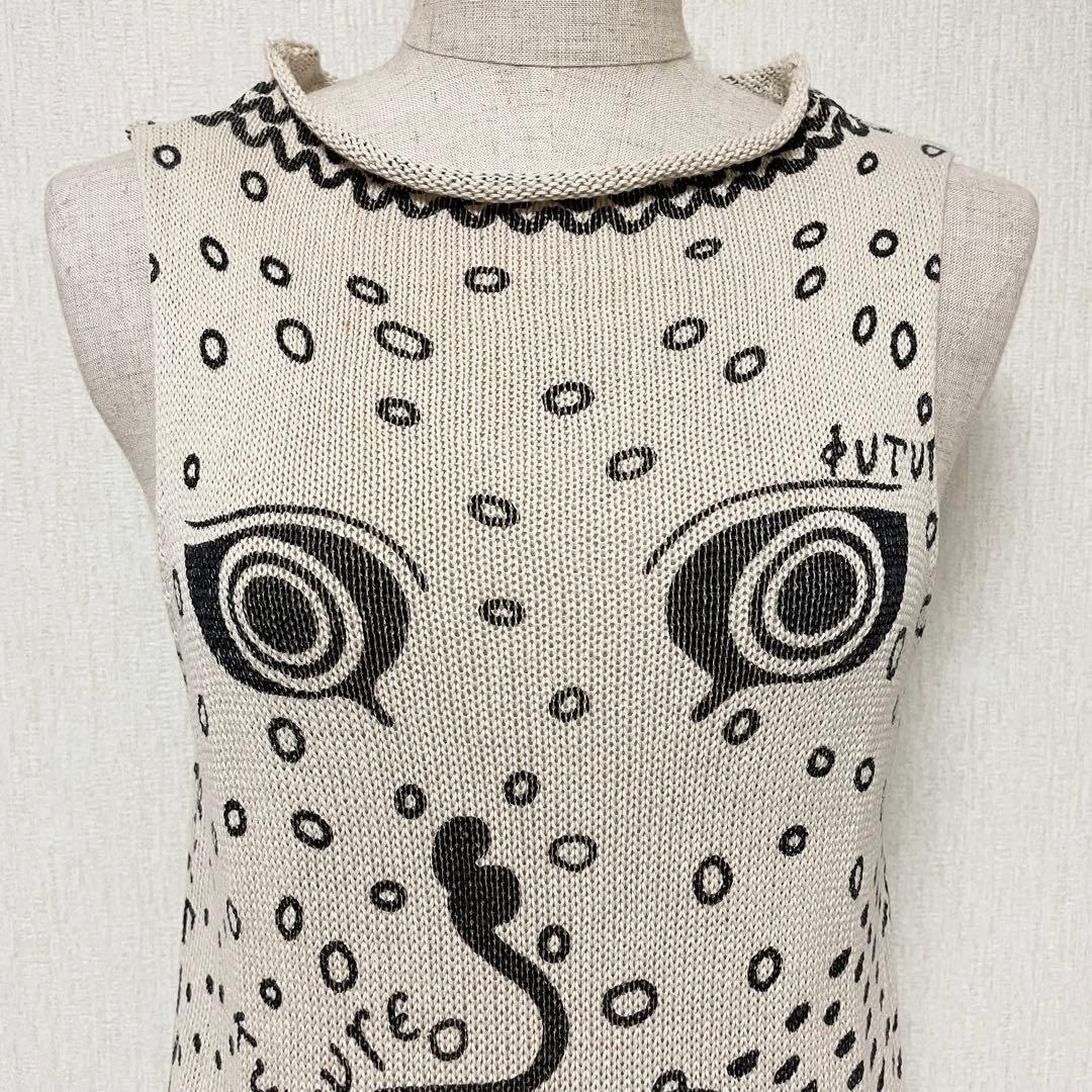 ヴィヴィアン ウエストウッド ニット タンクトップ 2 希少 ノースリーブ M